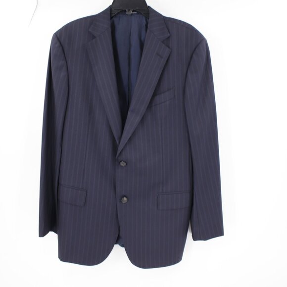 Ermenegildo zegna sport coat mens 42R mila 15 milmil 15 striped wool notch lapel